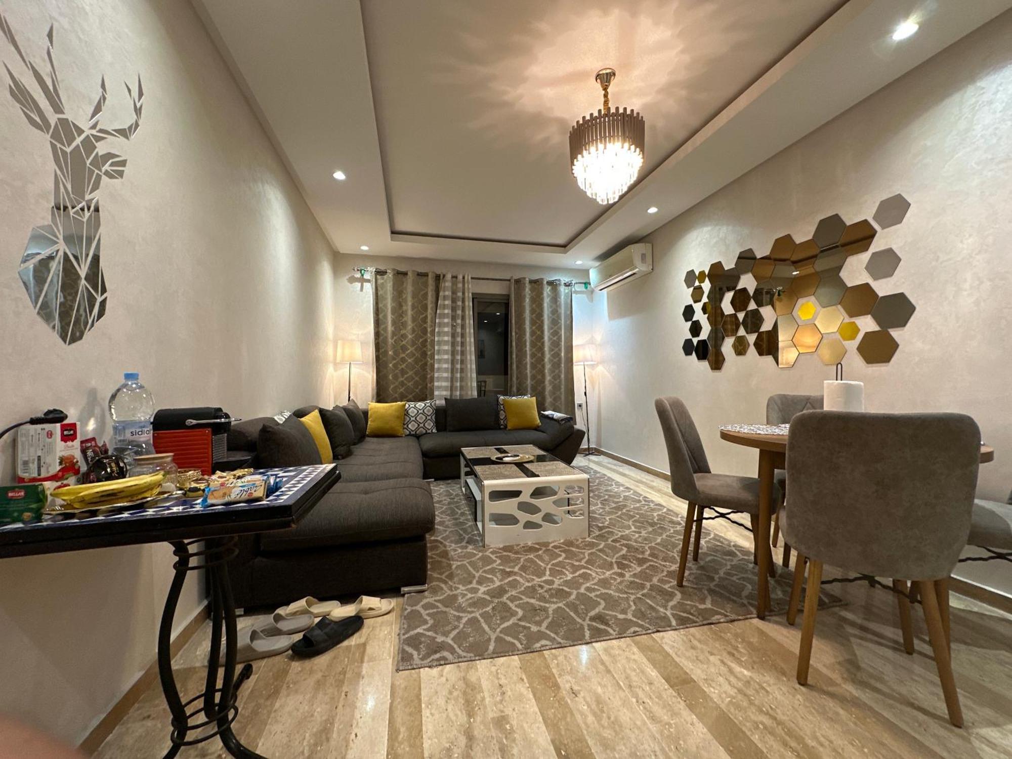 Chic & Cozy Appartement Tres Calme Касабланка Экстерьер фото